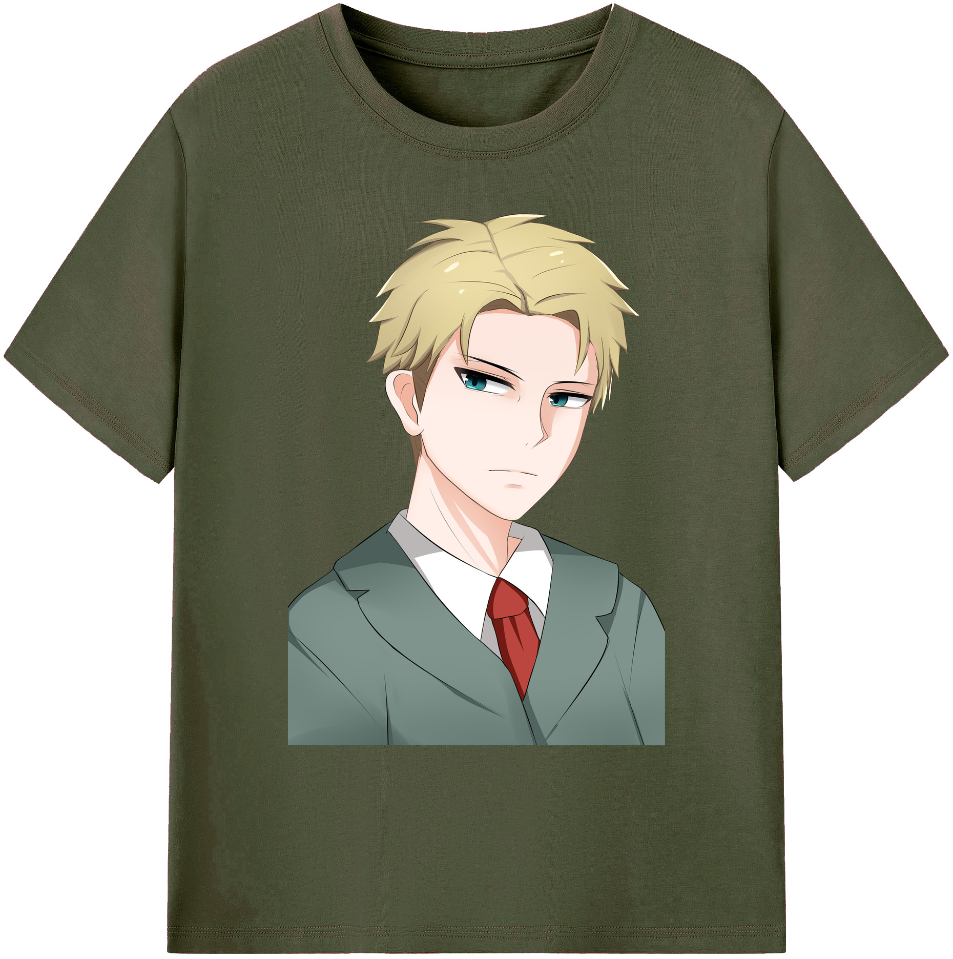 （画像用） SPY×FAMILY间谍家家酒 綿100％ メンズ半袖Tシャツ｜肌触りやわらか＆通気性